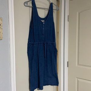 Merona cotton denim look dress.